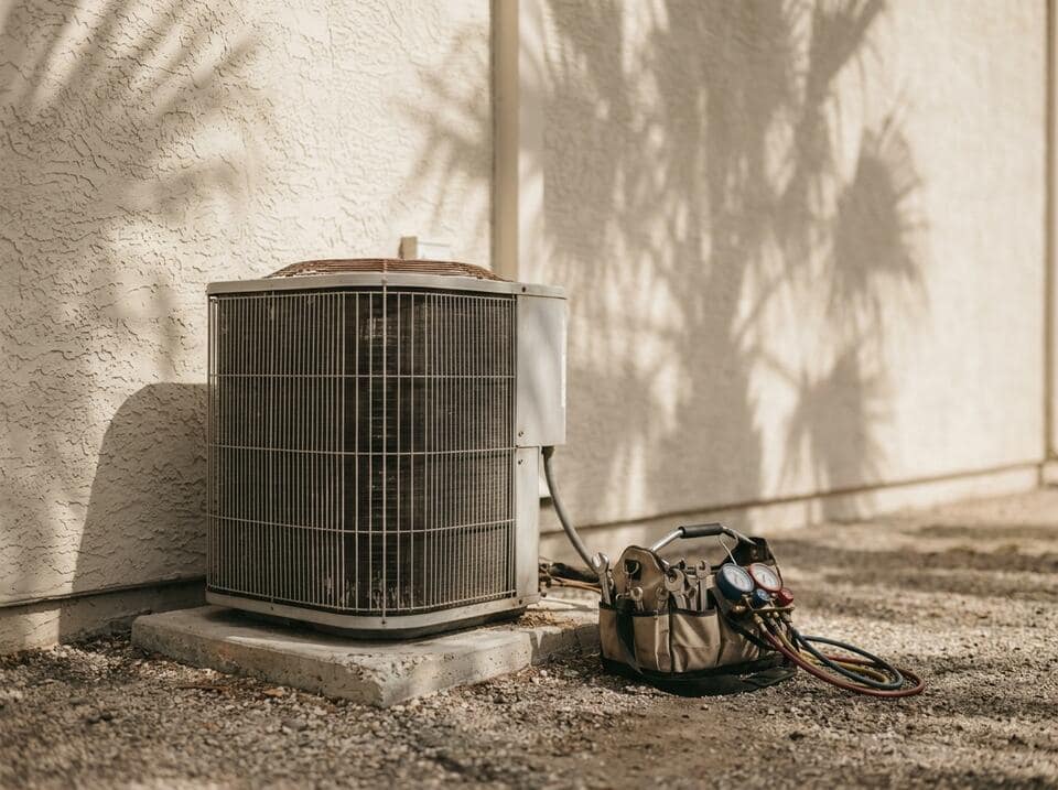 The AC vendor: Compressor quote confirmed, tenant access window booked, reminder queued for the tech.